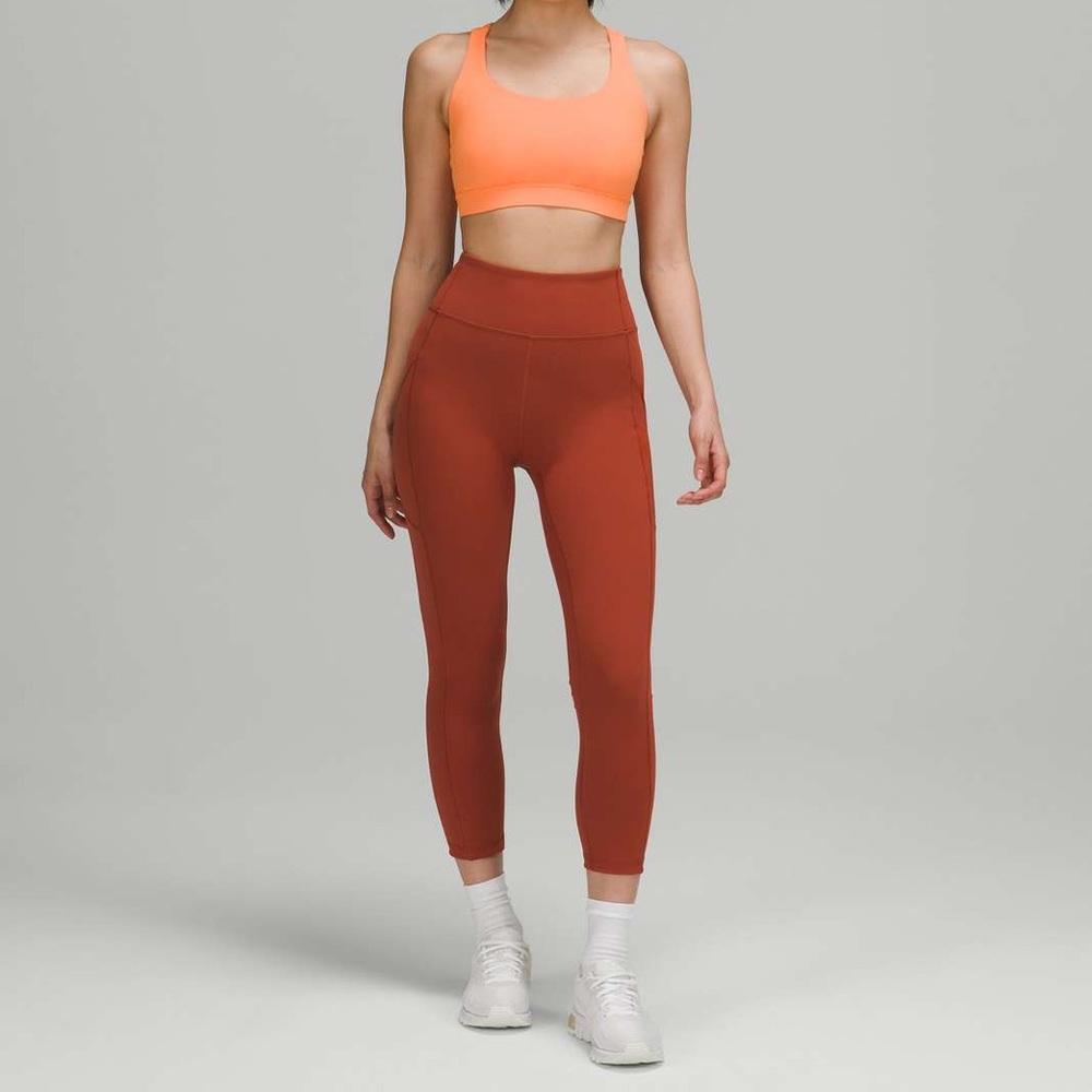 Lululemon Invigorate High-Rise Crop 23” Cayenne